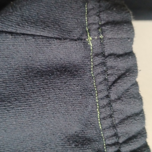 BOHO Cute Sweatpants Chevron Striped Leg Size Medium Jogger Track Pants Retro - Picture 9 of 13